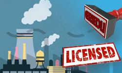 Registration and licensing of factory