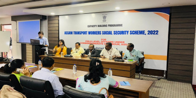 Capacity building programme on Assam Transport Workers Social Securirty Scheme