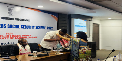 Capacity building programme on Assam Transport Workers Social Securirty Scheme