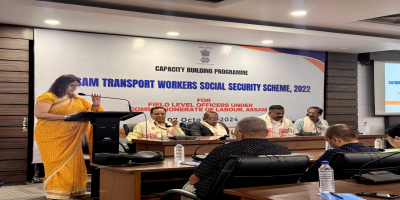 Capacity building programme on Assam Transport Workers Social Securirty Scheme